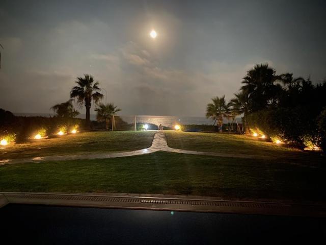 Ionion Beachfront Villa Aya Napa Dış mekan fotoğraf