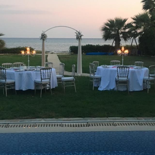 Ionion Beachfront Villa Aya Napa Dış mekan fotoğraf