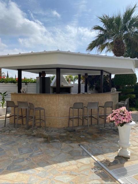 Ionion Beachfront Villa Aya Napa Dış mekan fotoğraf