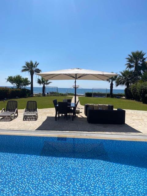 Ionion Beachfront Villa Aya Napa Dış mekan fotoğraf