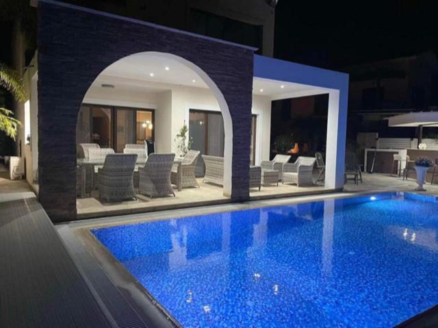 Ionion Beachfront Villa Aya Napa Dış mekan fotoğraf