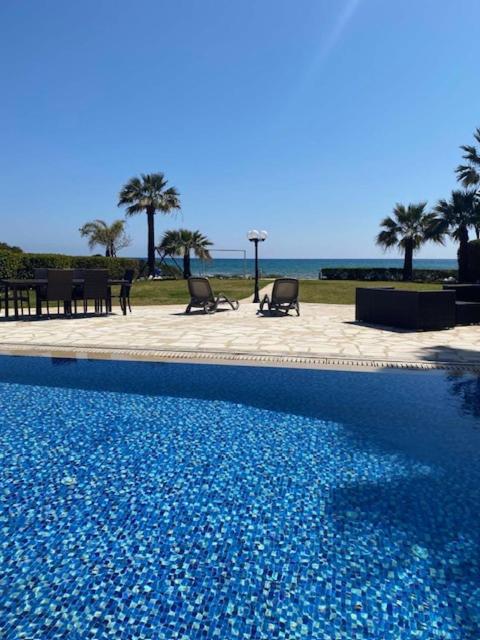 Ionion Beachfront Villa Aya Napa Dış mekan fotoğraf